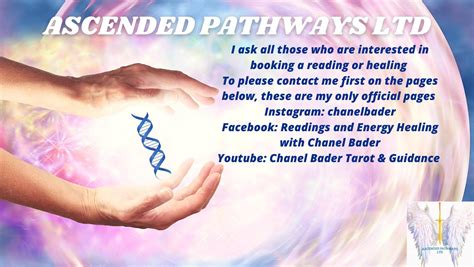 chanel bader|chanel bader ascended pathways.